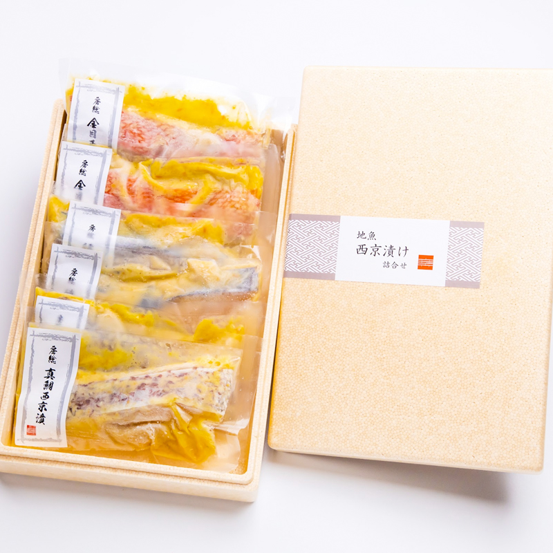 漬⿂詰合せ(箱⼊) 3種