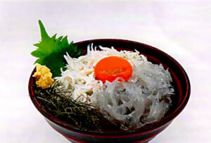 生しらす＆釜揚げしらす丼