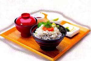 釜揚げしらす丼