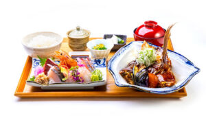 房総真鯛の兜煮御膳