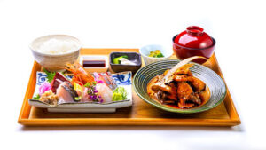 地魚のあら炊き御膳