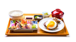 みやざわ和牛のハンバーグ御膳