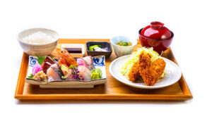 大粒牡蠣フライ御膳